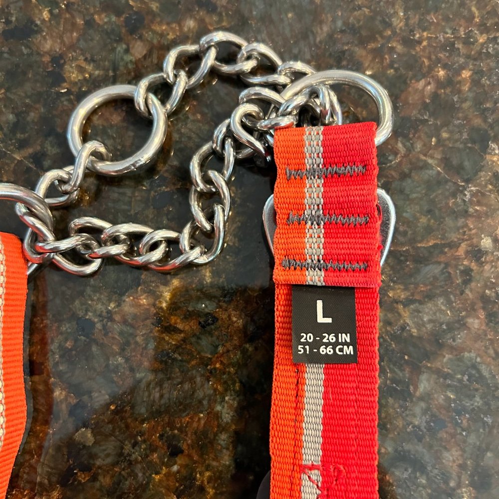RUFFWEAR Chain Reaction™ Martingale Dog Collar Sz Large ~ NEW! - Picture 3 of 4